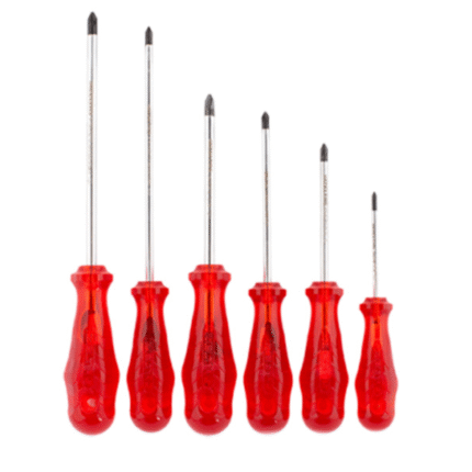 6'lı Kraft Yıldız Uçlu Tornavida Seti İzeltaş