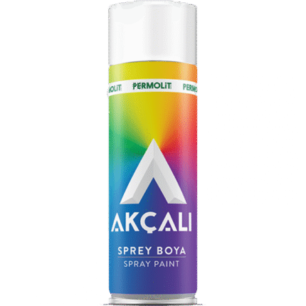 Akçalı Sprey Boya Mat Siyah 400ml