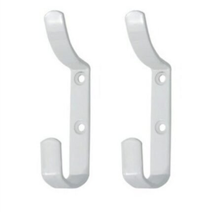 Çengel Metal Askı Büyük Beyaz