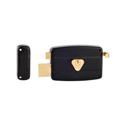 Kale Silindirli Trajlı Kilit 14mm Siyah K157A-70