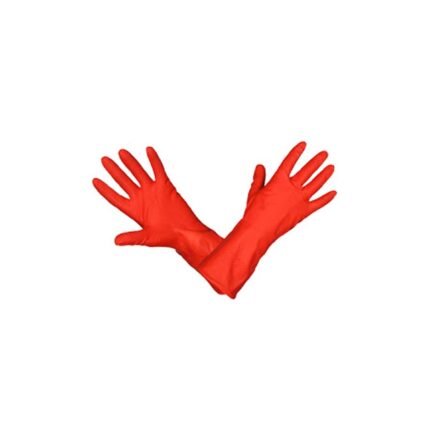 Karmen Kırmızı Lastik Eldiven (No:10-10,5)