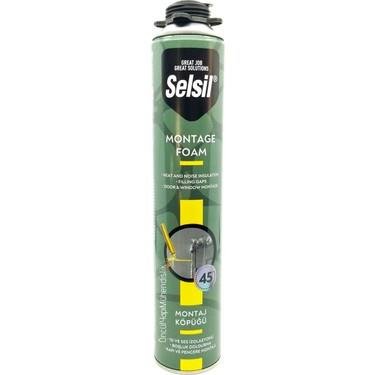 Selsil Poliüretan Köpük Tabancalı 750ml/845gr