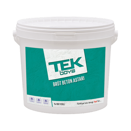 Tek Brüt Beton Astarı Yeşil 3/1