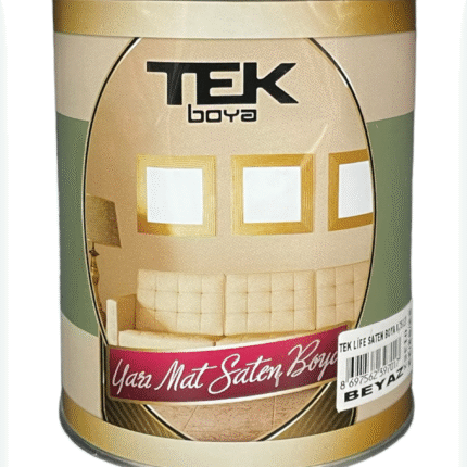 Tek Life Saten Boya Beyaz 1/1