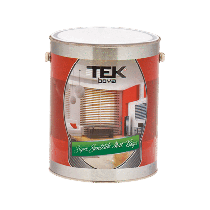 Tek Mat Sentetik Yağlı Boya Siyah 3/1