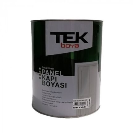 Tek Panel Kapı Boyası Sentetik Beyaz 1/1