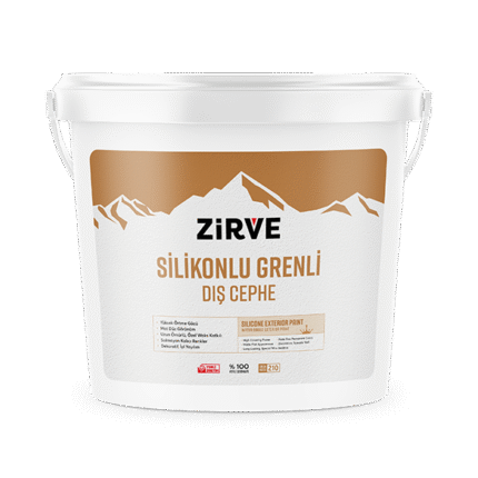 Zirve Grenli  Silikonlu Dış Cephe 20/1 Beyaz