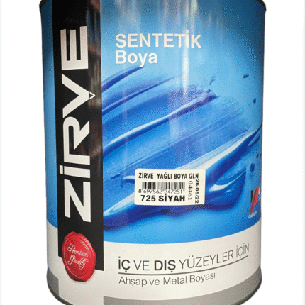 Zirve Sentetik Yağlı Boya Siyah 3/1