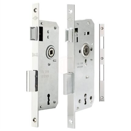 Kale Gömme Kapı Kilidi Tek Anahtarlı 40mm Nikel K151-23