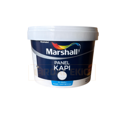 Marshall Su Bazlı Panel Kapı Boyası Beyaz 1lt