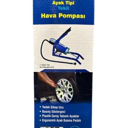 Ayak Tipi Hava Pompası Tekli