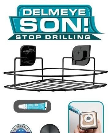 Knitex Köşe Tel Süngerlik Tekli Siyah Ktx-3003