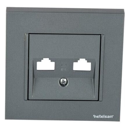 Netelsan Brise Antrasit Data Prizi Jaksız (Çerçevesiz)