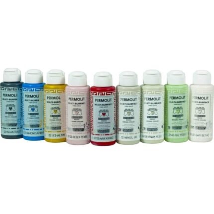 Permolit Multi Surface Akrilik Boya Metalik Altın Sedef 120 ml