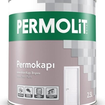 Permolit Solvent Amerikan Kapı Boyası Beyaz 2,5lt-3/1