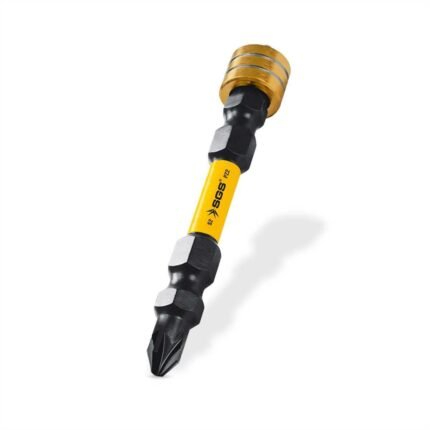 Sgs Çift Yönlü Manyetik Bits Uç PZ2 65mm Black-Pro Series SGS3983